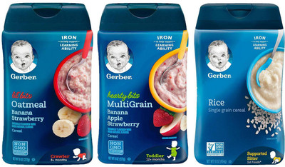 

Gerber Cereal Combo 227g (8oz) (Pack of 6) - Options 60 Cereal(1362 g, Pack of 6, 6)