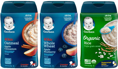 

Gerber Cereal Combo 227g (8oz) (Pack of 3) - Options 31 Cereal(681 g, Pack of 3, 6)