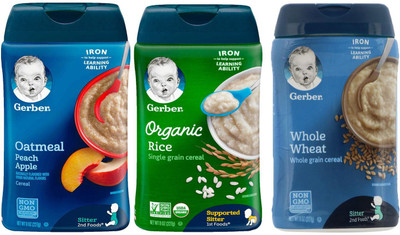 

Gerber Cereal Combo 227g (8oz) (Pack of 6) - Assorted Options 55 Cereal(1362 g, Pack of 6, 6)