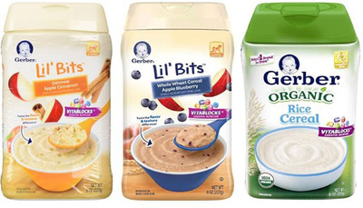 

Gerber Cereal Combo 227g (8oz) (Pack of 6) - Assorted Options 34 Cereal(1362 g, Pack of 6, 6)