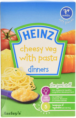 

Heinz Cheesy Veg With Pasta - 100g Cereal(100 g, 6)