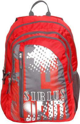 

Sirius Fashion Sirius_fashion_ backpacks25ltr waterproof 25 Backpack(Red, Grey), Grey;red