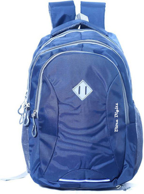 

Ultra Digits blue school bag Waterproof School Bag(Blue, 25 L)