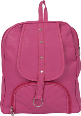 

Ezeelives College Bag Backpack(Pink, 15 L)