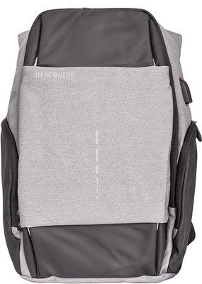 

Hangoverr Lock bags with USB port - Blue Waterproof Backpack(Grey, 30 L)