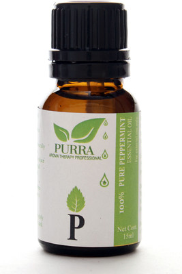 

Purra Peppermint Essential Oil for Hair & Skin-100% Pure , Natural & Undiluted -15 ML(15 ml)
