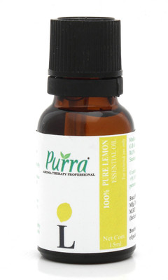 

Purra Lemon Essential Oil for Face & Skin Pigmentation enriched in Vitamin C and Anti -Oxidants-100% Pure , Natural & Undiluted-15 ML(15 ml)