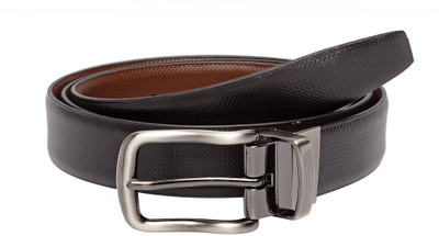 

TEAKWOOD Men Formal Black Genuine Leather, Genuine Leather Belt