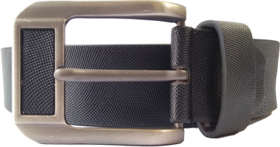 

Deal4Gifts Men Casual Black Artificial Leather Belt