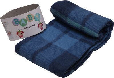

OAN Plain  Crib Baby Blanket(100% Wool, Multicolor