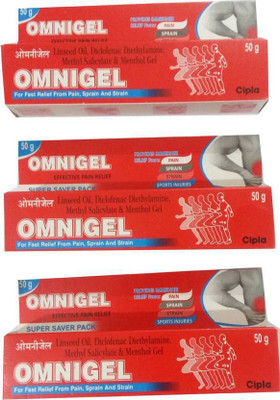

omnigel OMNIGEL-PACK -OF- 3- *-50 -GM Gel(50 g)