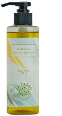 

La Tierra Aloe Aqua Body Wash - Native AloeVera & Vitamin E(200 ml)