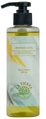 

La Tierra Intense Cool - Cucumber Infused Body Wash(200 ml)