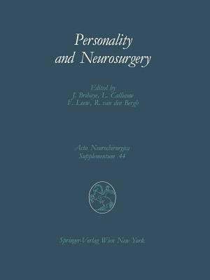 Personality and Neurosurgery(English, Paperback, unknown)