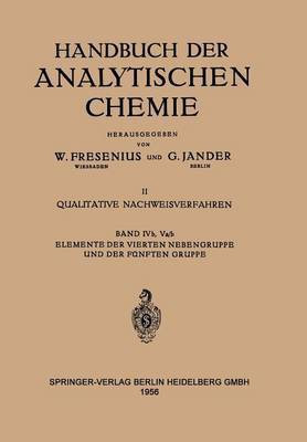 Elemente Der Vierten Nebengruppe und Der Fuenften Gruppe(German, Paperback, unknown)