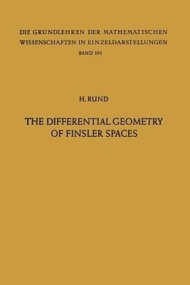The Differential Geometry of Finsler Spaces(English, Paperback, Rund Hanno)