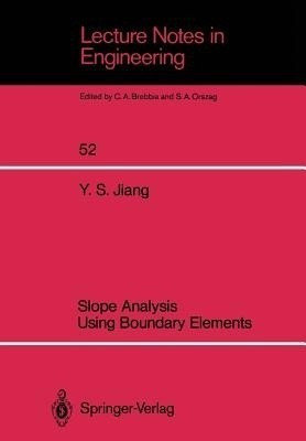 Slope Analysis Using Boundary Elements(English, Paperback, Jiang Yansheng)