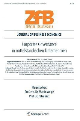 Corporate Governance in mittelstaendischen Unternehmen(German, Paperback, unknown)