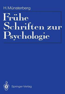 Fruehe Schriften zur Psychologie(German, Paperback, Muensterberg Hugo)