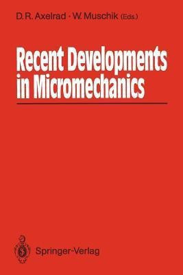 Recent Developments in Micromechanics(English, Paperback, unknown)