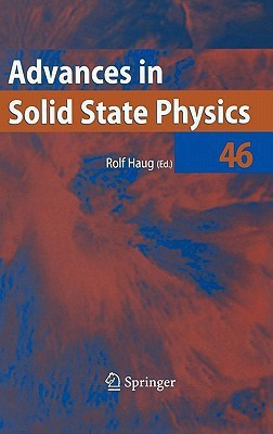 Advances in Solid State Physics 46(English, Hardcover, unknown)