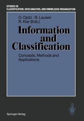 Information and Classification(English, Paperback, unknown)