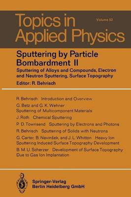 Sputtering by Particle Bombardment II(English, Paperback, unknown)