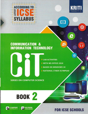 KRITI PRAKASHAN , COMMUNICATION & INFORMATION TECHNOLOGY C,I.T. BOOK - 2 ( SERIES ON COMPUTER SCIENCE )(English, Paperback, ANJU ARORA)