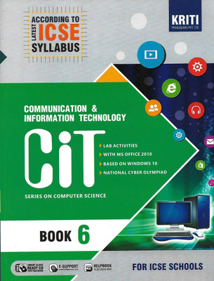 KRITI PRAKASHAN , COMMUNICATION & INFORMATION TECHNOLOGY C,I.T. BOOK - 6 ( SERIES ON COMPUTER SCIENCE )(English, Paperback, ANJU ARORA)