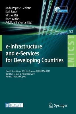 e-Infrastructure and e-Services for Developing Countries(English, Paperback, unknown)