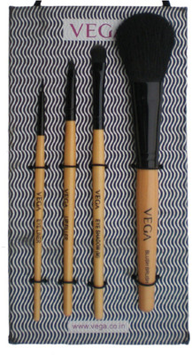 

VEGA Set of 4 unique and essential makeup brushes(Pack of 4)