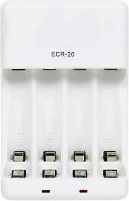 JIVO enviee charger 00230  Camera Battery Charger(White)