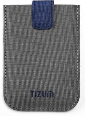 

TIZUM Z27 Ultra Slim Anti Theft RFID Credit Card Wallet case with Smart Pocket for upto 6 Card Holder(Set of 1, Grey)