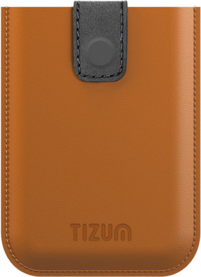 

TIZUM Z26 Ultra Slim Anti Theft RFID Credit Card Wallet case with Smart Pocket for upto 6 Card Holder(Set of 1, Brown)