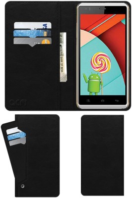 ACM Flip Cover for Celkon Millennia Xplore(Black, Cases with Holder, Pack of: 1)