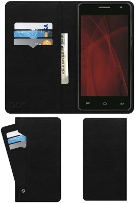 ACM Flip Cover for Iball Andi 5f Infinito(Black, Cases with Holder, Pack of: 1)