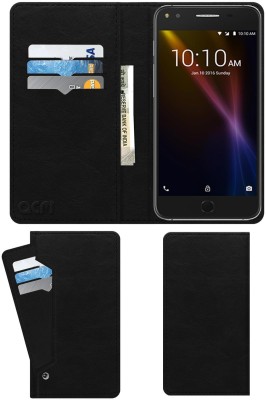 ACM Flip Cover for Alcatel X1(Black, Cases with Holder, Pack of: 1)