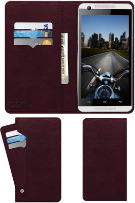 ACM Flip Cover for Celkon Millennia Me Q54(Maroon, Cases with Holder, Pack of: 1)