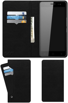 ACM Flip Cover for Micromax Canvas Amaze 4G Q491(Black, Cases with Holder, Pack of: 1)