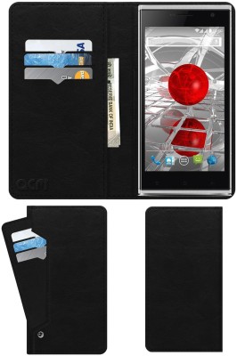 ACM Flip Cover for Karbonn Titanium Dazzle 3 S204(Black, Cases with Holder, Pack of: 1)