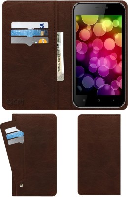 ACM Flip Cover for Vox Kick K7 3g(Brown, Cases with Holder, Pack of: 1)