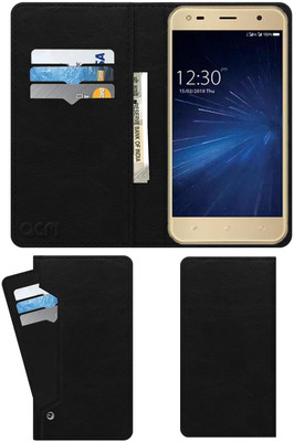 ACM Flip Cover for Comio C2 Lite(Black, Cases with Holder)