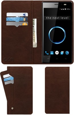 ACM Flip Cover for Xolo Era 1x Pro(Brown, Cases with Holder, Pack of: 1)