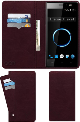 ACM Flip Cover for Xolo Era 1x Pro(Maroon, Cases with Holder, Pack of: 1)