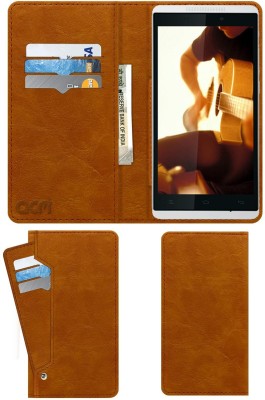 ACM Flip Cover for Gionee Gpad G4(Gold, Cases with Holder, Pack of: 1)