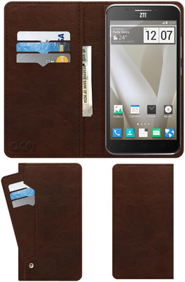 ACM Flip Cover for Zte Grand S2(Brown, Cases with Holder, Pack of: 1)