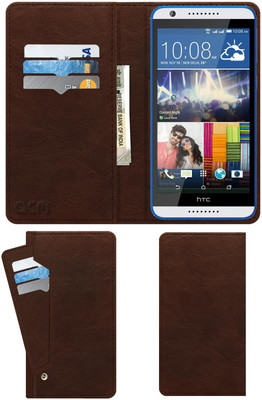 ACM Flip Cover for Htc Desire 820g Plus(Brown, Cases with Holder, Pack of: 1)