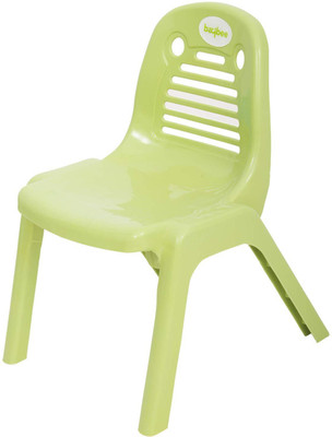 

Baybee School Stack Resin Chair, Indoor/Outdoor Plastic Stacking Chairs for Kids, 15 inch Seat Height/Plastic School Study Chair / Feeding Chair for Kids,Portable High Chair Weight Capacity 50Kg- Green(Green)