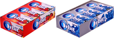 

Orbit Sugar Free Mixed Fruit & Freshmint Chewing Gum(264 g Pack of 2)