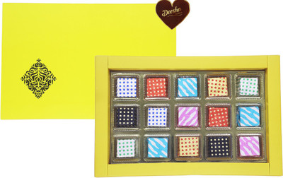 

deeshafoods White Belgium Sugar free Chocolates 15 Bars(180 g)